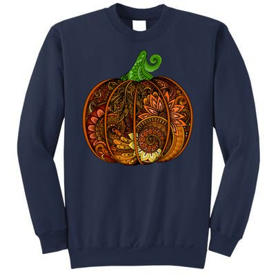 Abstract Pumpkin Thanksgiving Logo Sweatshirt