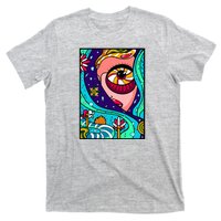 Abstract Sky Girl T-Shirt