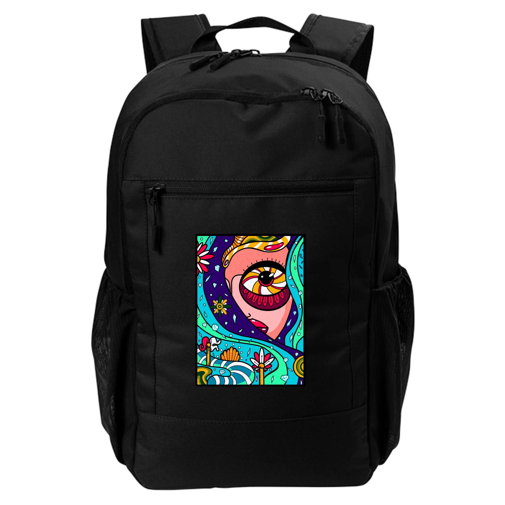 Abstract Sky Girl Backpack