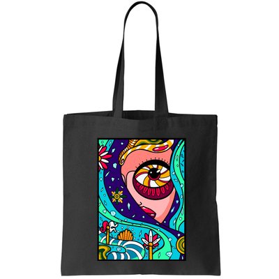 Abstract Sky Girl Bag