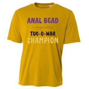 Anal Bead Tug O War Champion Cooling Performance Crew T-Shirt