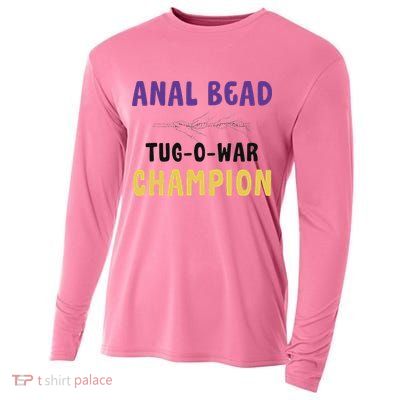 Anal Bead Tug O War Champion Cooling Performance Long Sleeve Crew