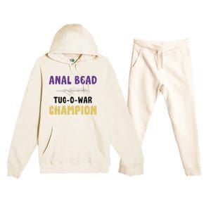 Anal Bead Tug O War Champion Premium Hooded Sweatsuit Set