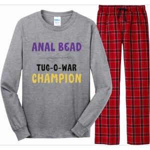 Anal Bead Tug O War Champion Long Sleeve Pajama Set