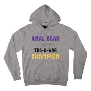 Anal Bead Tug O War Champion Tall Hoodie