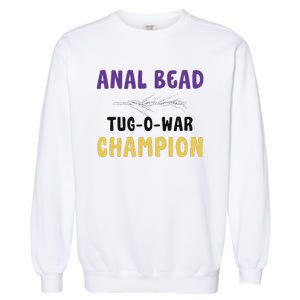 Anal Bead Tug O War Champion Garment-Dyed Sweatshirt