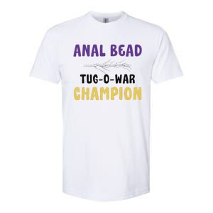 Anal Bead Tug O War Champion Softstyle CVC T-Shirt