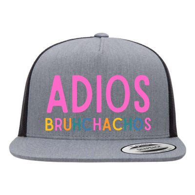 Adios Bruh Teacher Summer Last Day Of School Retirement Flat Bill Trucker Hat