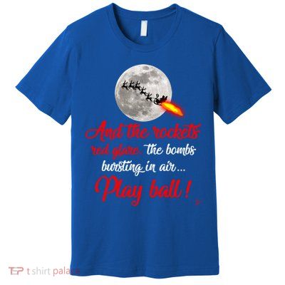 Aunt Bethany Tee Funny Christmas Ugly Sweater Look Patriotic Gift Premium T-Shirt