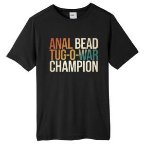 Anal Bead Tugowar Champion Funny Saying Tall Fusion ChromaSoft Performance T-Shirt