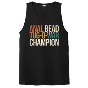 Anal Bead Tugowar Champion Funny Saying PosiCharge Competitor Tank