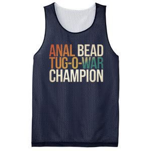 Anal Bead Tugowar Champion Funny Saying Mesh Reversible Basketball Jersey Tank