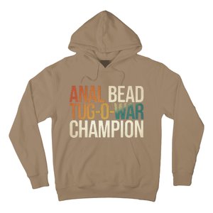 Anal Bead Tugowar Champion Funny Saying Hoodie