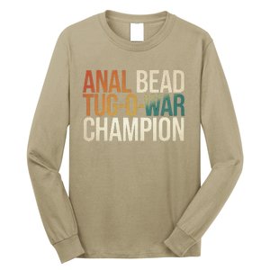 Anal Bead Tugowar Champion Funny Saying Long Sleeve Shirt