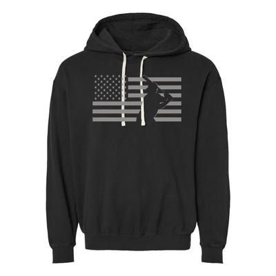 American Baseball T S Baseball Garment-Dyed Fleece Hoodie