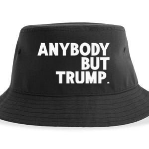 Anybody But Trump Sustainable Bucket Hat