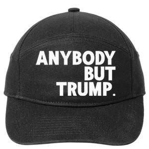 Anybody But Trump 7-Panel Snapback Hat