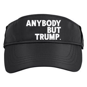 Anybody But Trump Adult Drive Performance Visor