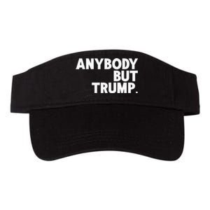 Anybody But Trump Valucap Bio-Washed Visor