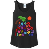 Alphabet Boom Tree Ladies Essential Tank