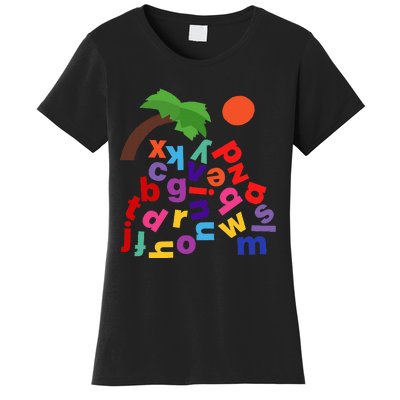 Alphabet Boom Tree Women's T-Shirt