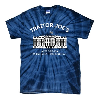 Anti Biden Traitor Joe's Shirt Everything For Sale MAGA Biden Traitor Joe Meme Tie-Dye T-Shirt