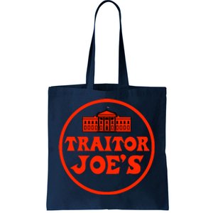 Anti Biden Traitor Joe's Shirt 2024 Trump Support 2024 Biden Traitor Joe Meme Tote Bag