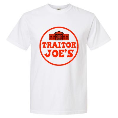 Anti Biden Traitor Joe's Shirt 2024 Trump Support 2024 Biden Traitor Joe Meme Garment-Dyed Heavyweight T-Shirt