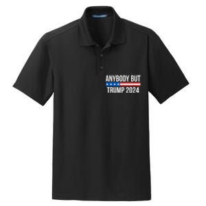 Anybody But Trump 2024 Dry Zone Grid Polo