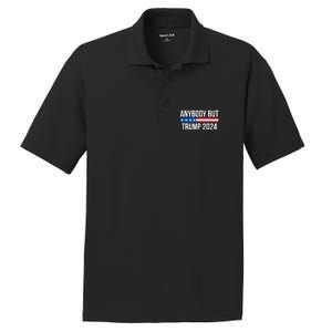 Anybody But Trump 2024 PosiCharge RacerMesh Polo