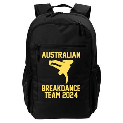 Australian Breakdance Team 2024 Funny Breakdancing Meme 24 Backpack