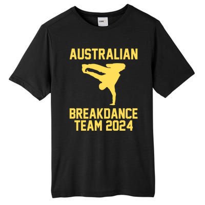 Australian Breakdance Team 2024 Funny Breakdancing Meme 24 Tall Fusion ChromaSoft Performance T-Shirt