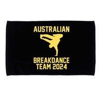 Australian Breakdance Team 2024 Funny Breakdancing Meme 24 Microfiber Hand Towel