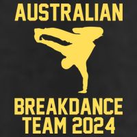 Australian Breakdance Team 2024 Funny Breakdancing Meme 24 Microfiber Hand Towel