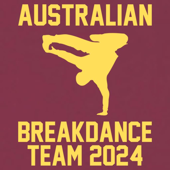 Australian Breakdance Team 2024 Funny Breakdancing Meme 24 16oz Travel Tumbler