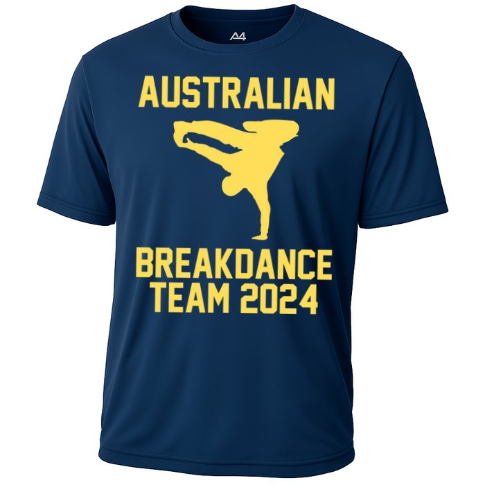 Australian Breakdance Team 2024 Funny Breakdancing Meme 24 Cooling Performance Crew T-Shirt