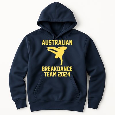 Australian Breakdance Team 2024 Funny Breakdancing Meme 24 Hoodie