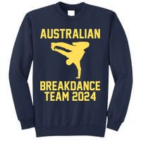 Australian Breakdance Team 2024 Funny Breakdancing Meme 24 Sweatshirt