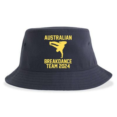 Australian Breakdance Team 2024 Funny Breakdancing Meme 24 Sustainable Bucket Hat