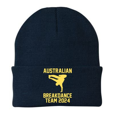 Australian Breakdance Team 2024 Funny Breakdancing Meme 24 Knit Cap Winter Beanie