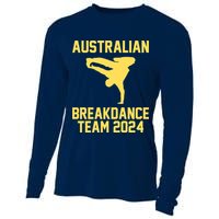 Australian Breakdance Team 2024 Funny Breakdancing Meme 24 Cooling Performance Long Sleeve Crew