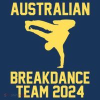 Australian Breakdance Team 2024 Funny Breakdancing Meme 24 25L Jumbo Tote