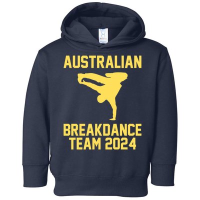 Australian Breakdance Team 2024 Funny Breakdancing Meme 24 Toddler Hoodie