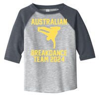 Australian Breakdance Team 2024 Funny Breakdancing Meme 24 Toddler Fine Jersey T-Shirt