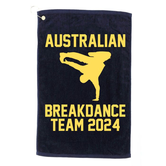 Australian Breakdance Team 2024 Funny Breakdancing Meme 24 Golf Towel