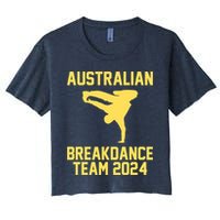 Australian Breakdance Team 2024 Funny Breakdancing Meme 24 Crop Top