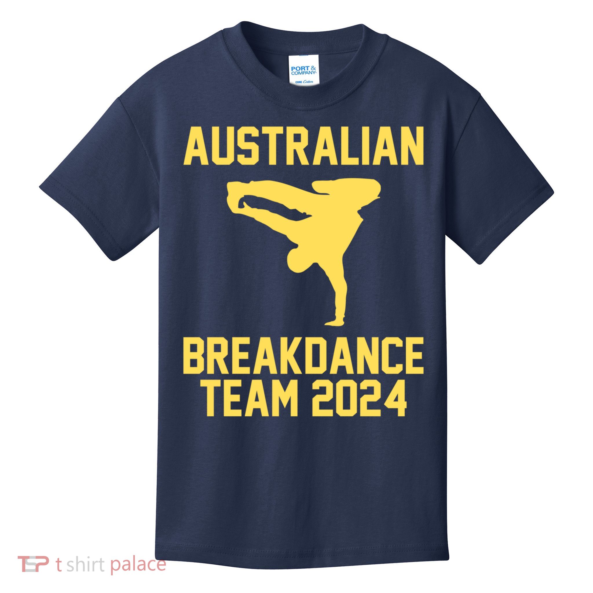 Australian Breakdance Team 2024 Funny Breakdancing Meme 24 Kids T-Shirt