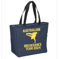 Australian Breakdance Team 2024 Funny Breakdancing Meme 24 Zip Tote Bag