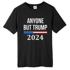 Anyone But Trump 2024 Tall Fusion ChromaSoft Performance T-Shirt