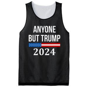 Anyone But Trump 2024 Mesh Reversible Basketball Jersey Tank